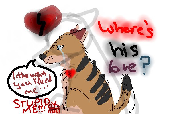 Where's his love? sketch