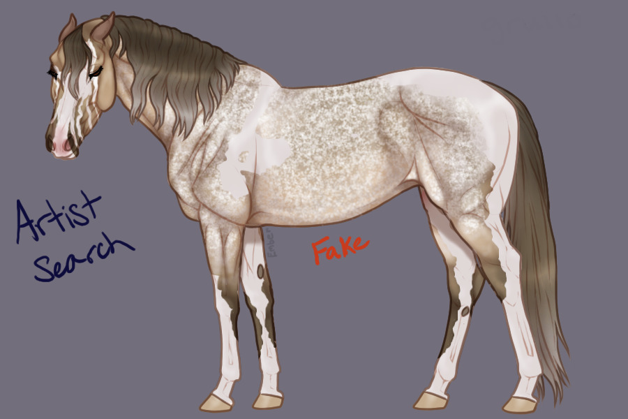 ERRP Entry Four - Silver Buckskin Roan Tobiano