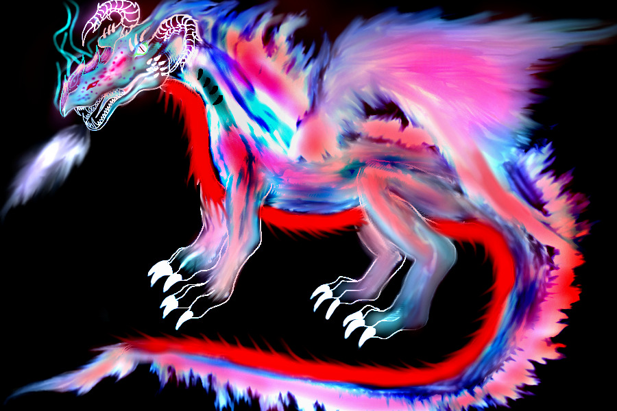 sunrise featherbelly crystal dragon