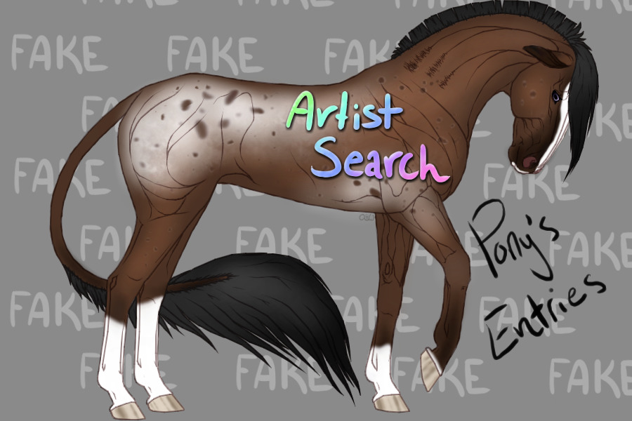 Bay Appaloosa AND entry cover!