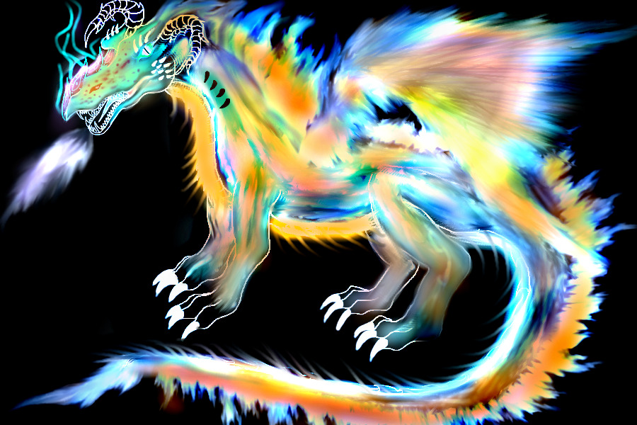 tropical beach featherbelly crystal dragon
