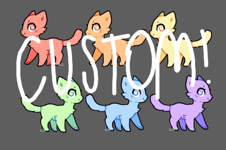 customs for sale - open!