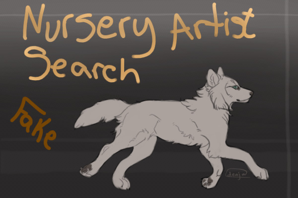 Seekers Nursery Artist Search! - OPEN