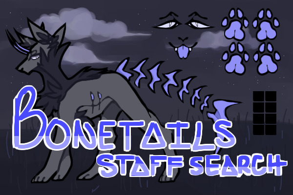 | bonetails staff search |