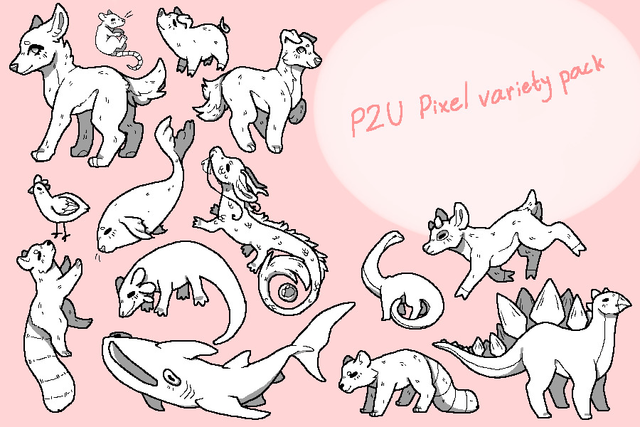 P2U pixel variety pack