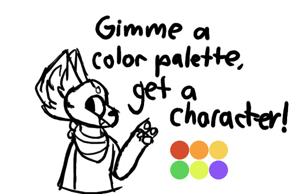 Colour Palette for a Character | potioncat