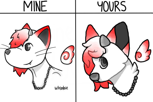 mine vs yours - neo