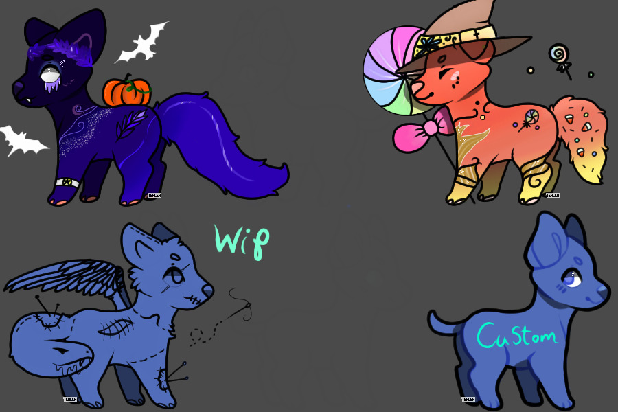Spooky Pups adopts