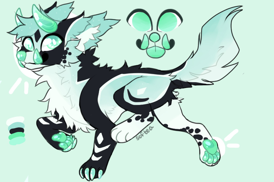 Boglin #49 - mint chip