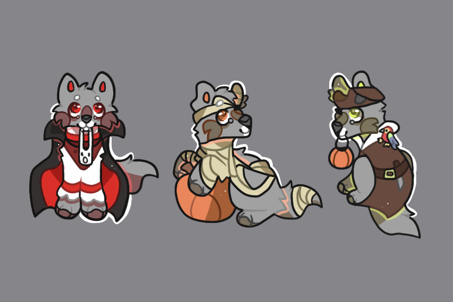 halloween ych pups! closed