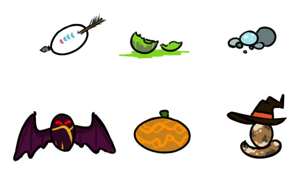 6 Egg Adopts [Halloween Themed Auction!]