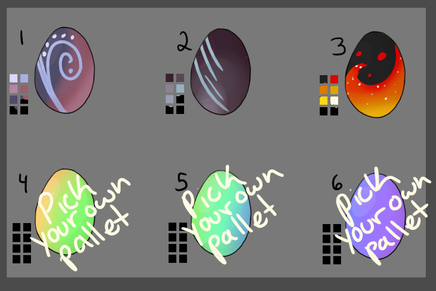 Surprise Egg adopts! -All Open