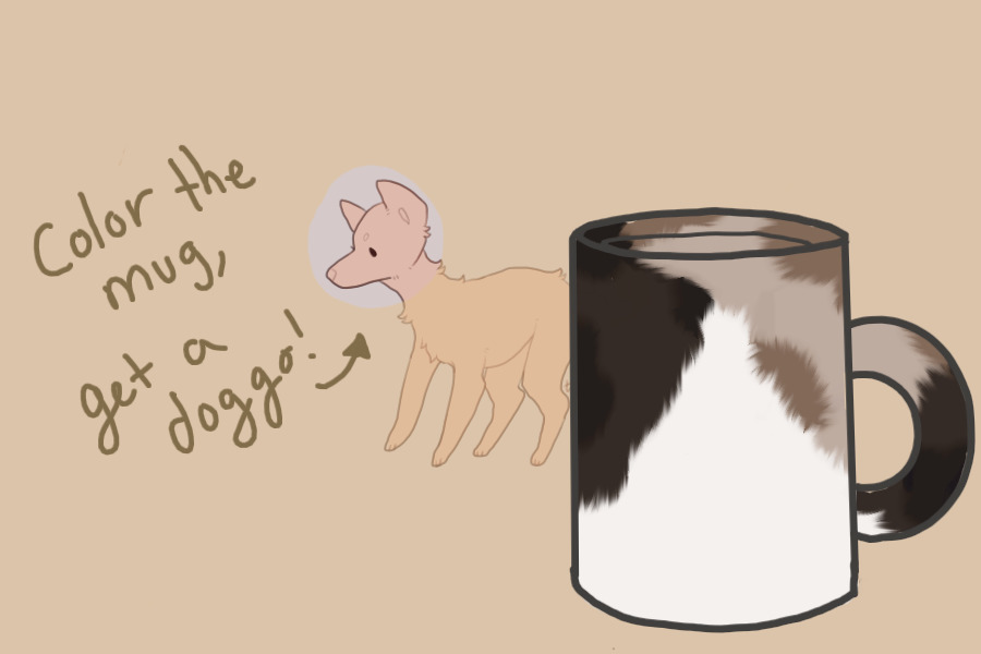 Fluffy little mug
