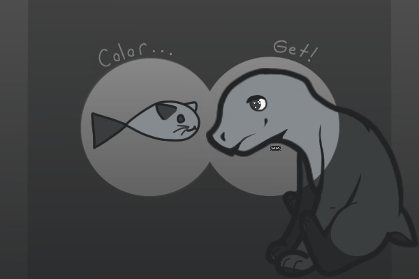 color the cat fish, get a creature! (old)