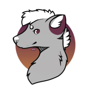wolf/fox/hyena/dog editable avatar