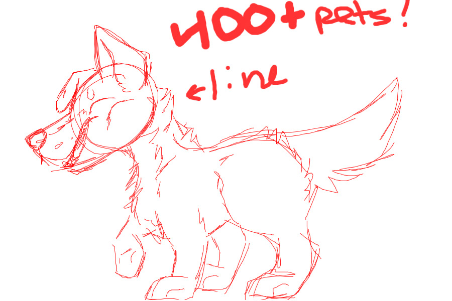 400+ pet prize! Line the doggo!