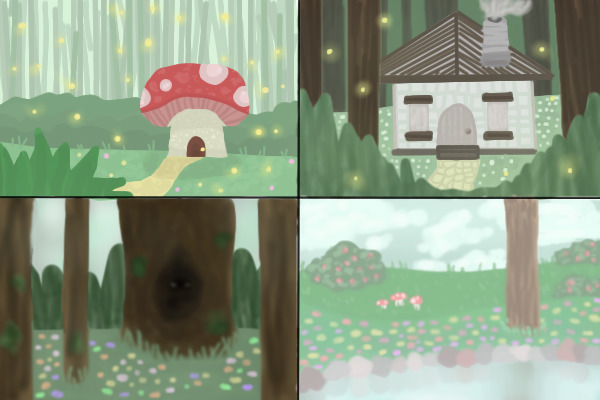 choose your enchanted house!