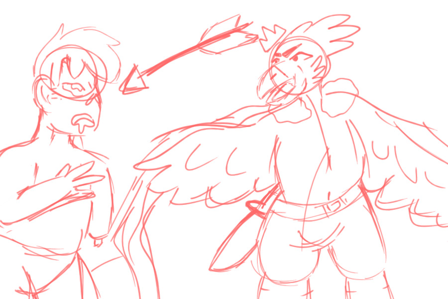 Art Prompt #2 - Royal Bird-Person
