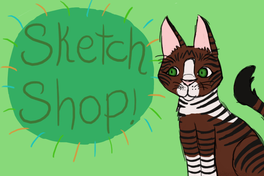 PWYW Sketch Shop - Open!