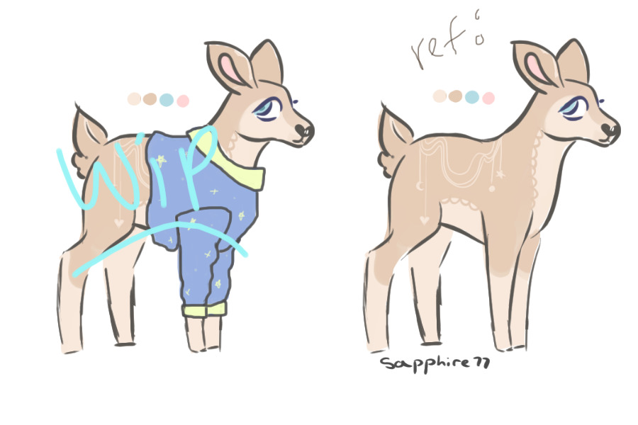 New Deer Character Ref