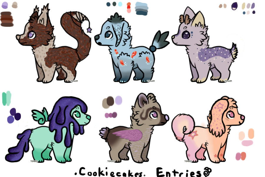 ferretjuice's Character Competition - .Cookiecakes Entries