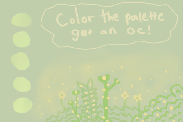 color the palette, get and oc!
