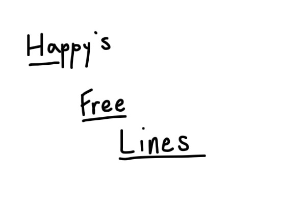 Happy's Free Lines