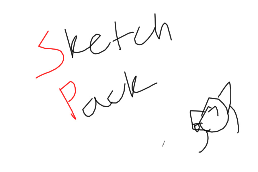 My sketch pack!