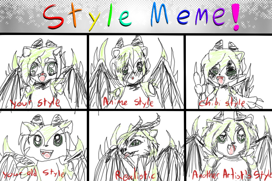 Lucky in 6 Different Styles!
