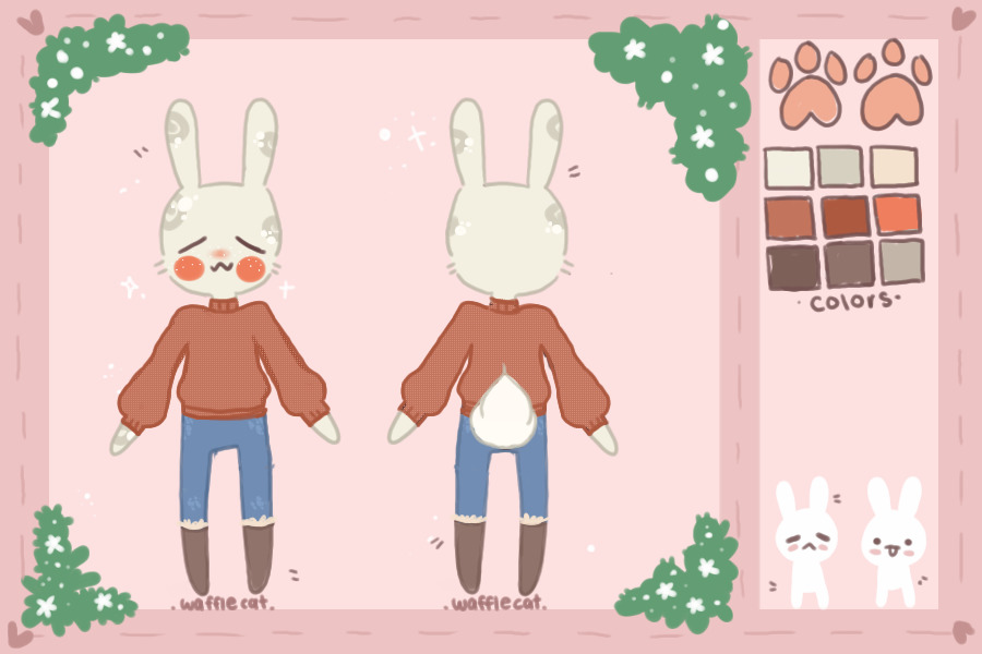 // adoptable oc bunny! auction //