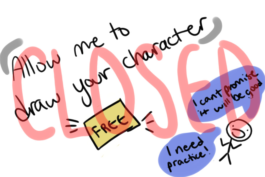 *FREE* character drawings (closed)