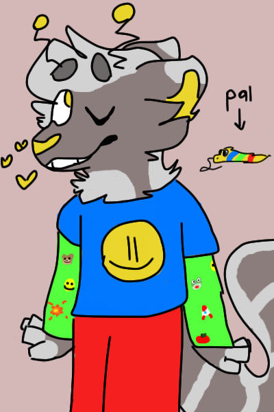 kidcore skunk and his pal buddie