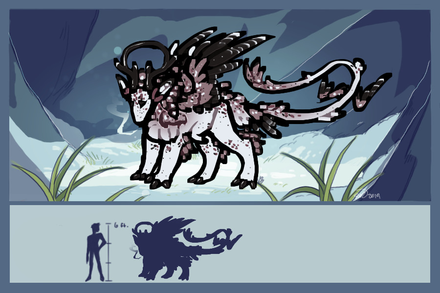 Winter Elenmorian Dragon 003