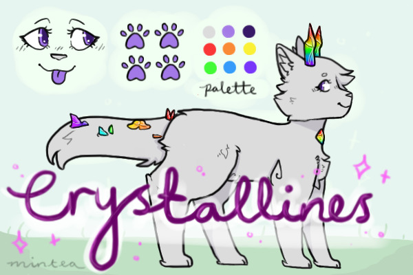 Crystallines ; WIP, OPEN FOR MARKING