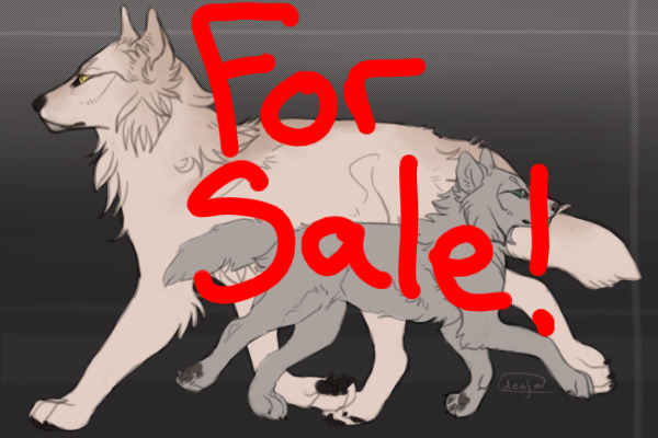 Wolf lines for sale! -SOLD