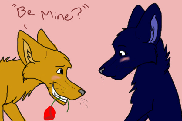 Be Mine?.:.Colored In By mirandaciel