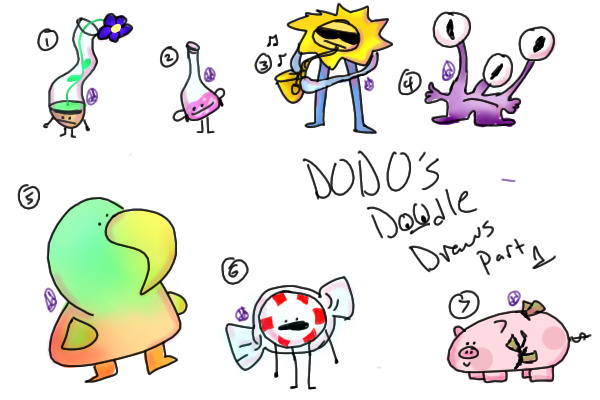 dodo's cheap doodle draws p1