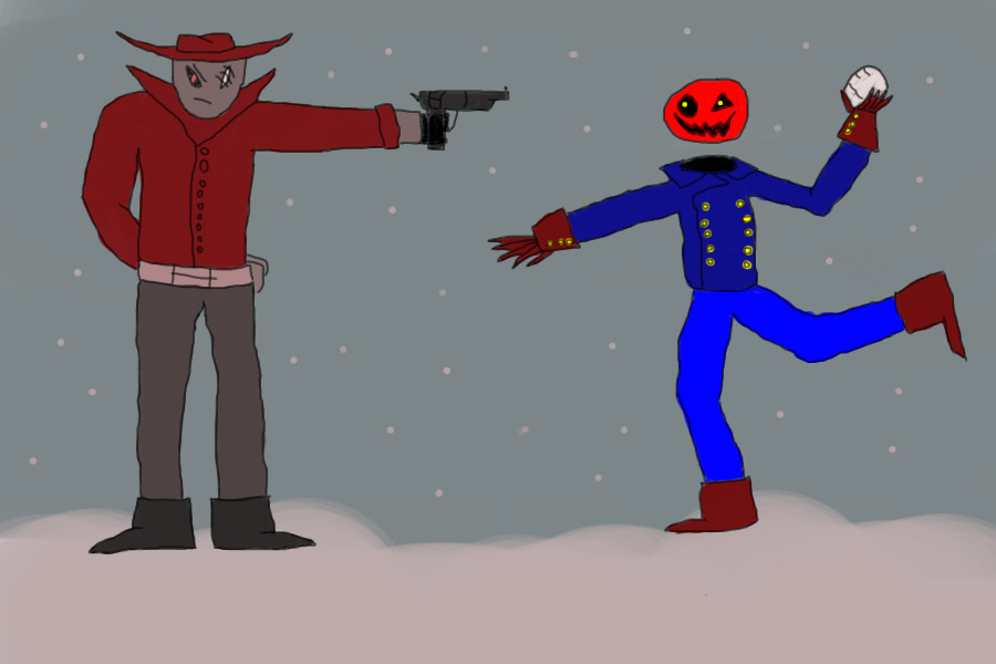SNOWBALL FIGHT!!!!