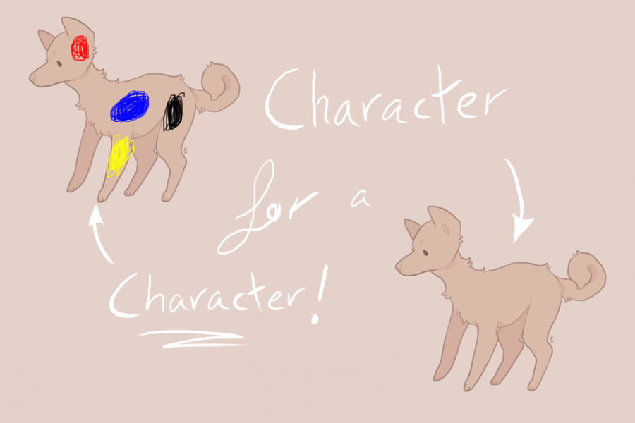 Character for a character