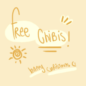 free chibis | merry christmas!