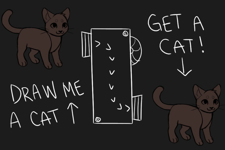 Imp's Draw a cat -> Get a cat [ OPEN ]