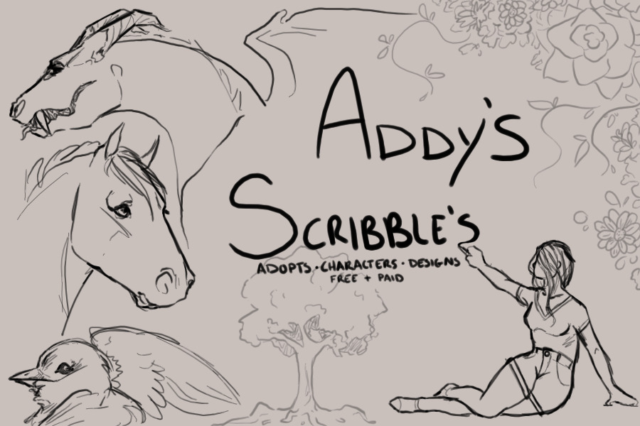|| Addy's Scribbles < Adopts >>