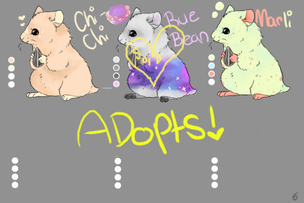 Free Hamster Adoptables!