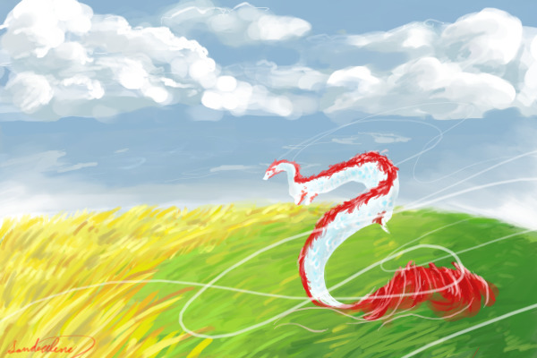 Dragon in a Field