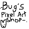 Bugs Animated Pixel Art Shop