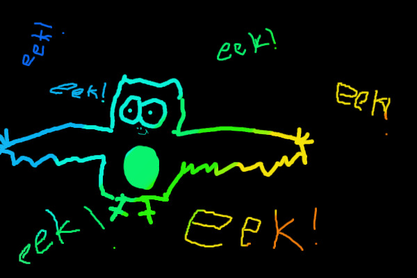 Joey, the Messed Up Bat! ;)