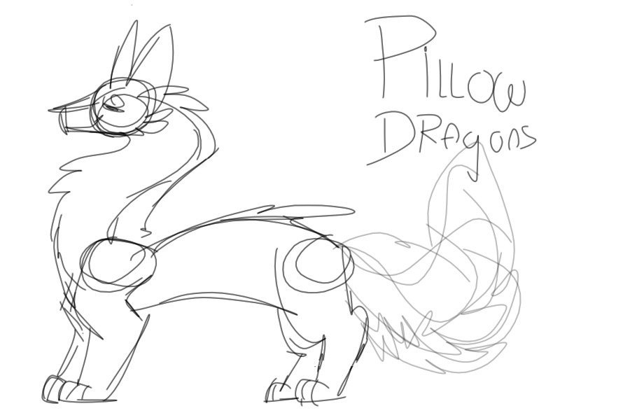 Pillow dragons || Wip