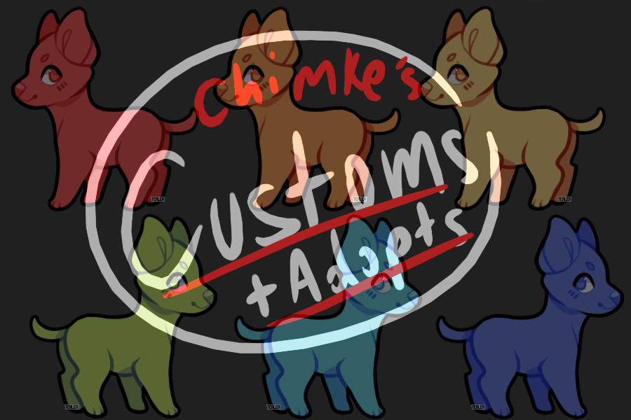 my customs and adopts :eyes: