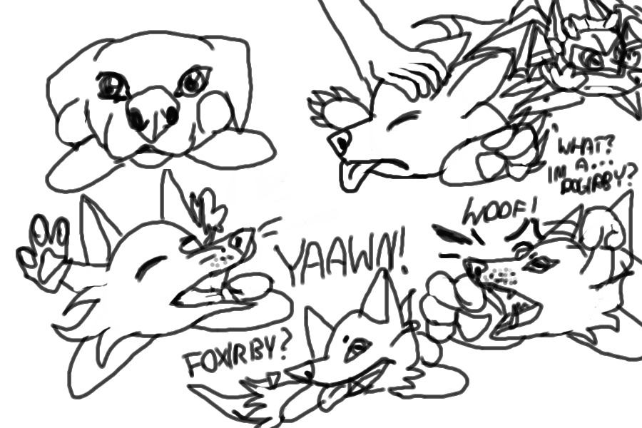 More Dogirby Sketches!