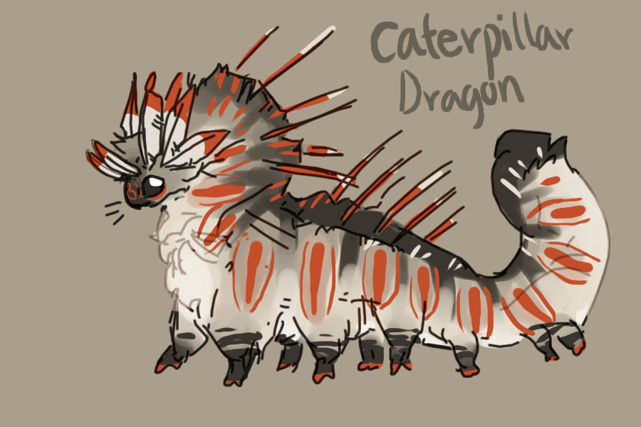 caterpillar dragon #2